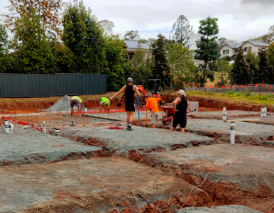 site preparation building pad trade assist building kane thompson site cleanups gold coast byron bay